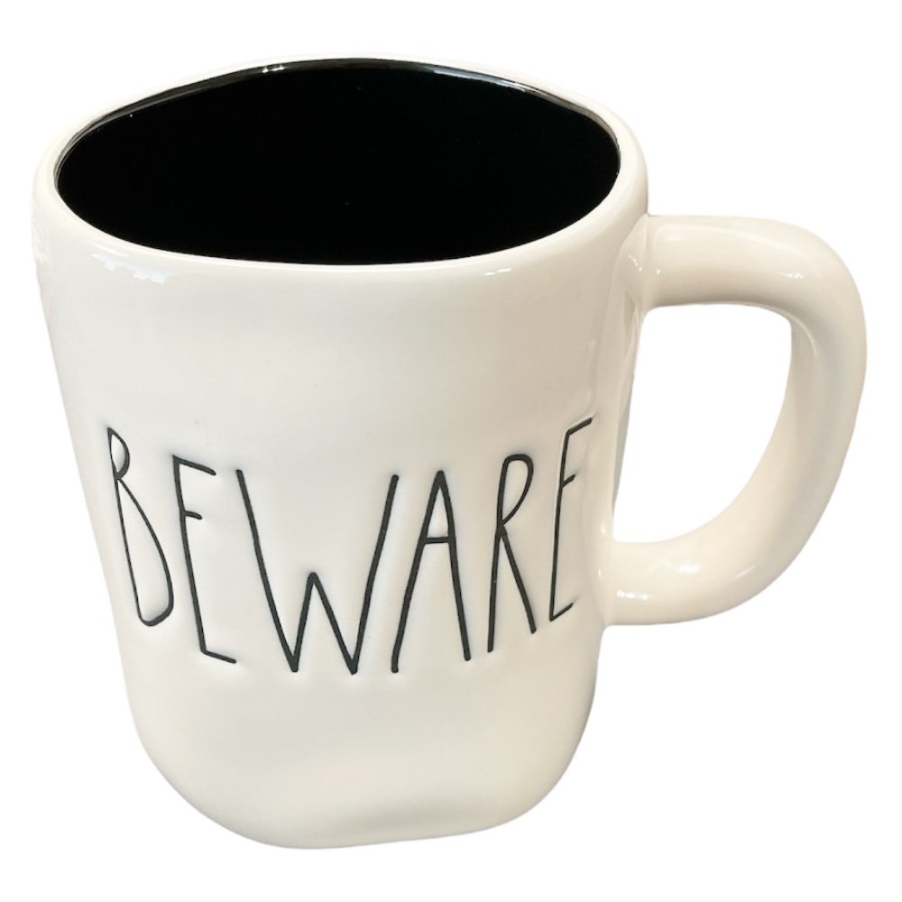 NEW Rae Dunn BEWARE Halloween Mug 😈